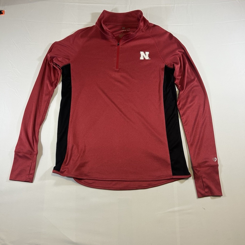 Colosseum Pullover Women's Nebraska Huskers Quarter Zip Large